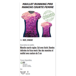 Maillot manche courte pro running