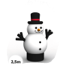 Bonhomme de neige 2.50m/gonflable/acheter/Rapidoprinting